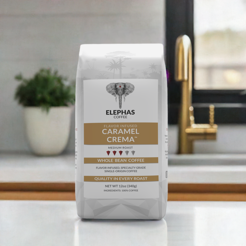 Caramel Crema Flavor Infused Specialty Coffee