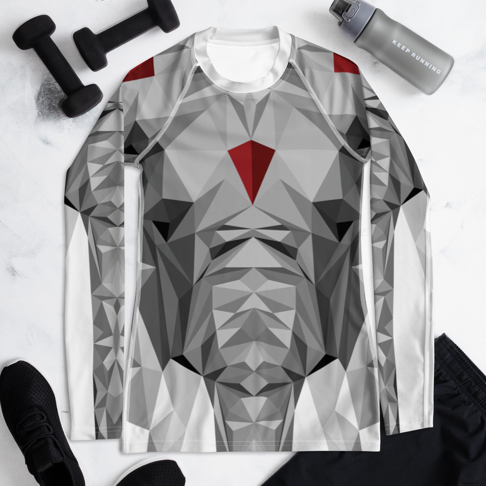 The Elephas All-Over Print Rash Guard