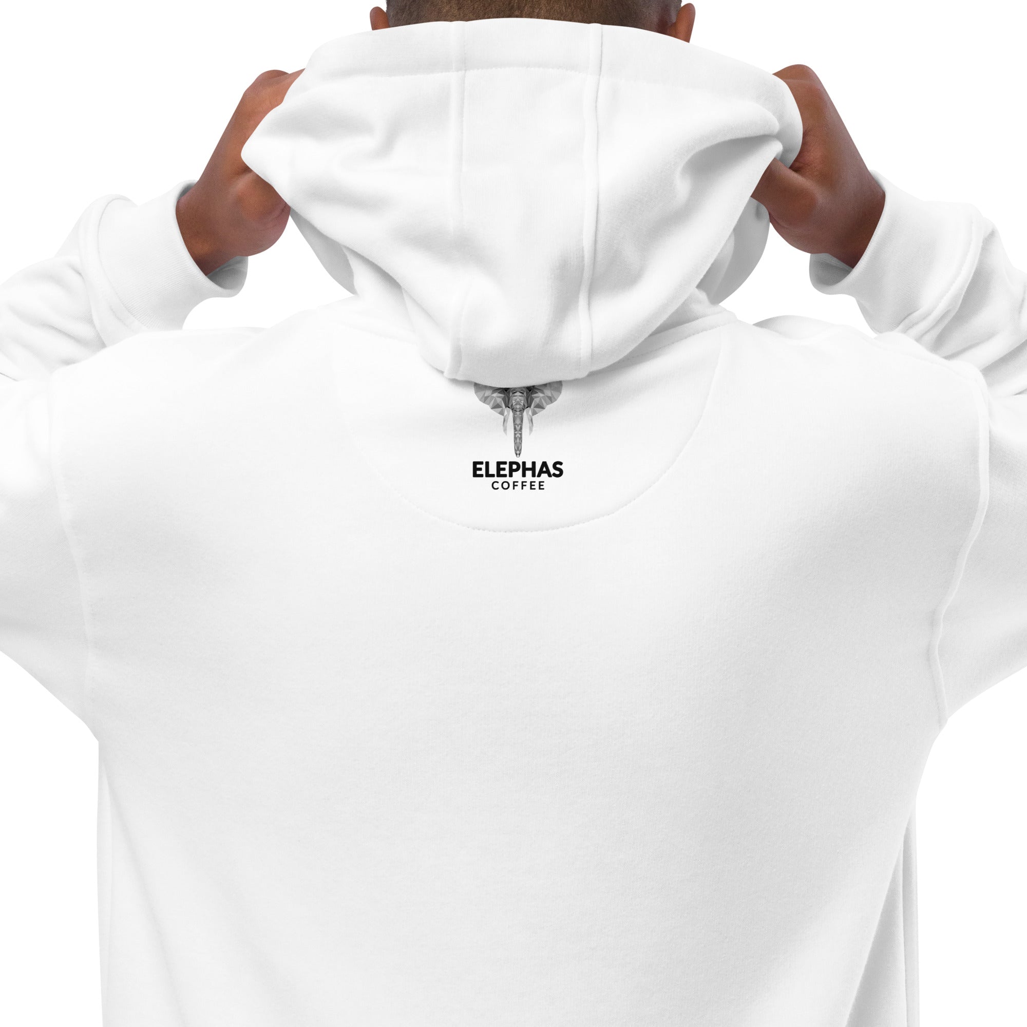 Elephas Coffee Eco Hoodie – Organic Cotton & Recycled Materials