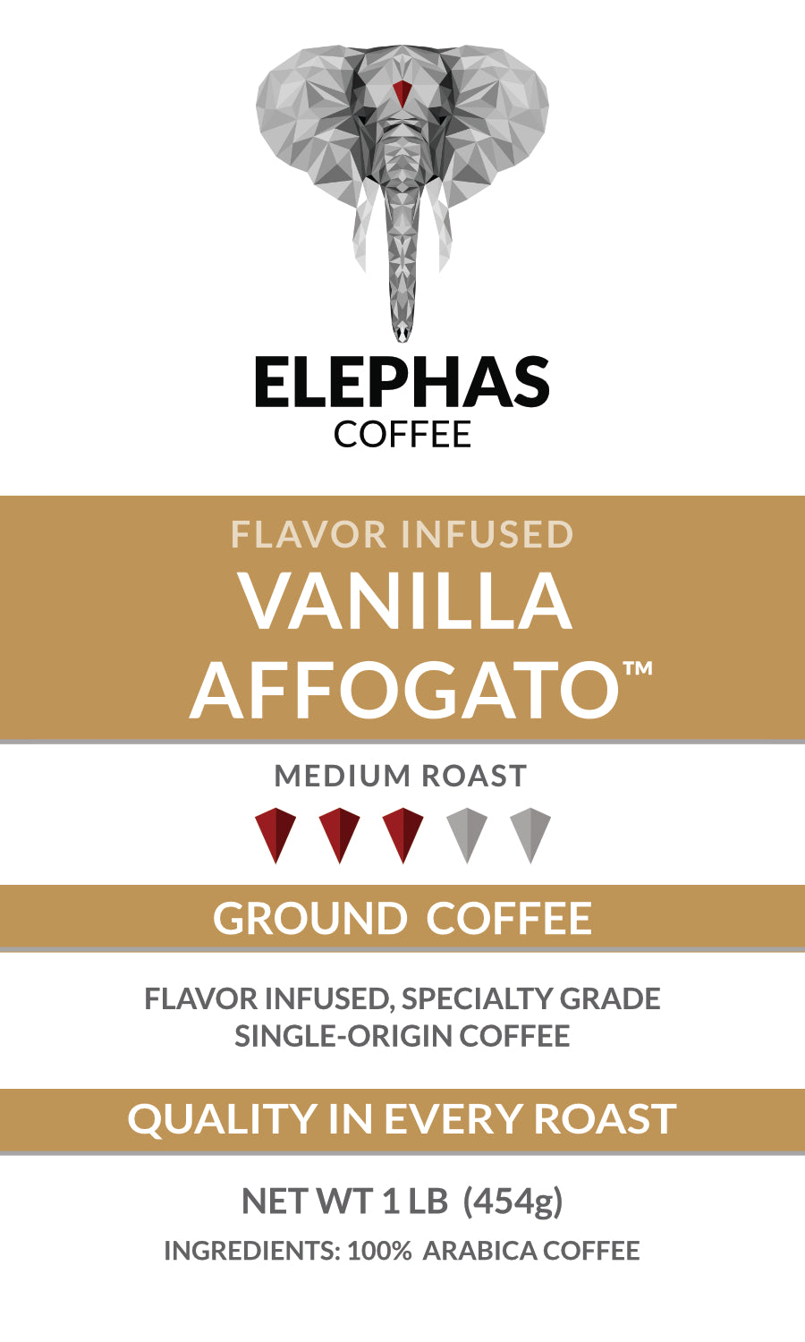 Vanilla Affogato Flavor Infused Specialty Coffee