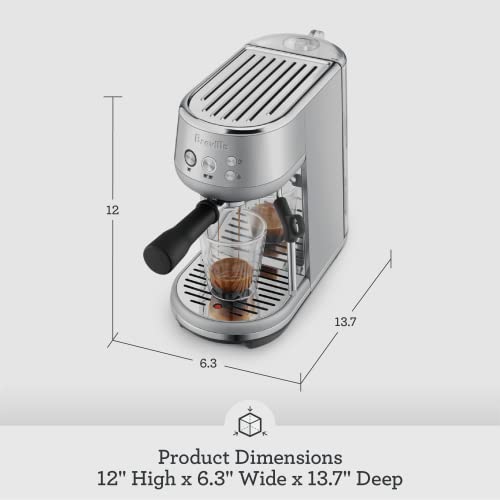 Machine à expresso Breville Bambino, 47 onces liquides, acier inoxydable