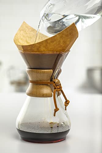 CHEMEX Classic Pour-Over 10 Cup Glass Coffeemaker