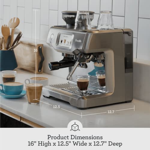 Machine à expresso Breville Barista Touch, 67 onces liquides, acier inoxydable brossé, BES880BSS