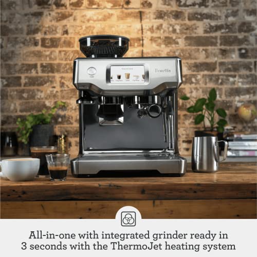 Machine à expresso Breville Barista Touch, 67 onces liquides, acier inoxydable brossé, BES880BSS