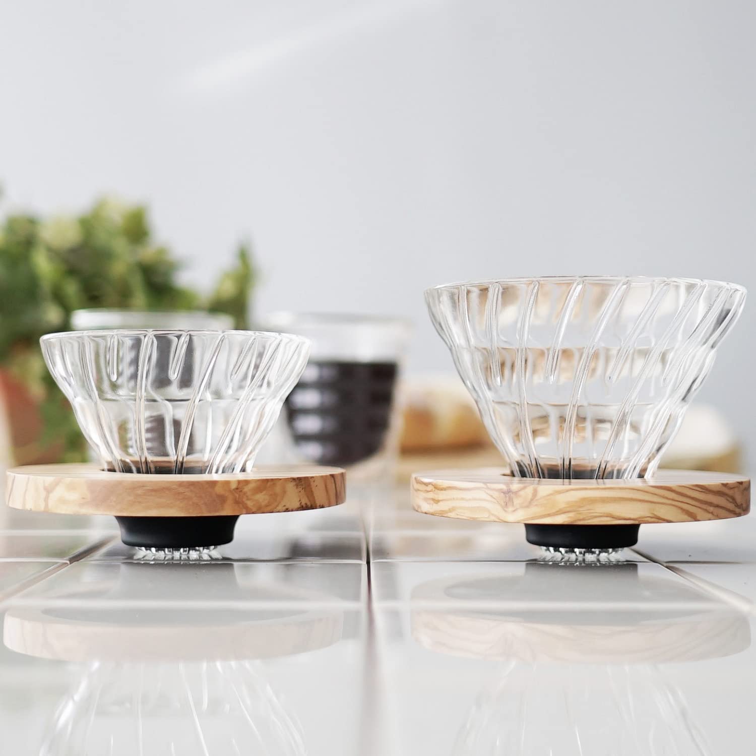 Hario V60 Plastic Pour-Over Coffee Dripper from Elephas Coffee