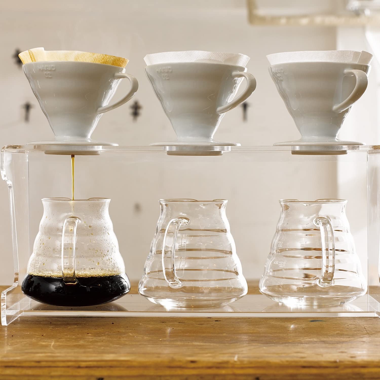 Hario V60 Plastic Pour-Over Coffee Dripper from Elephas Coffee