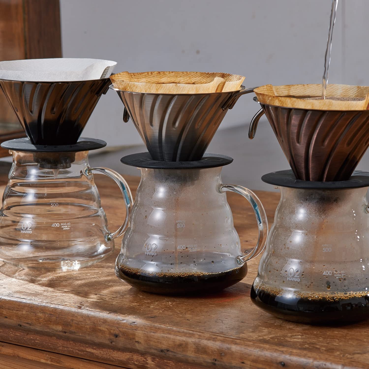 Hario V60 Plastic Pour-Over Coffee Dripper from Elephas Coffee