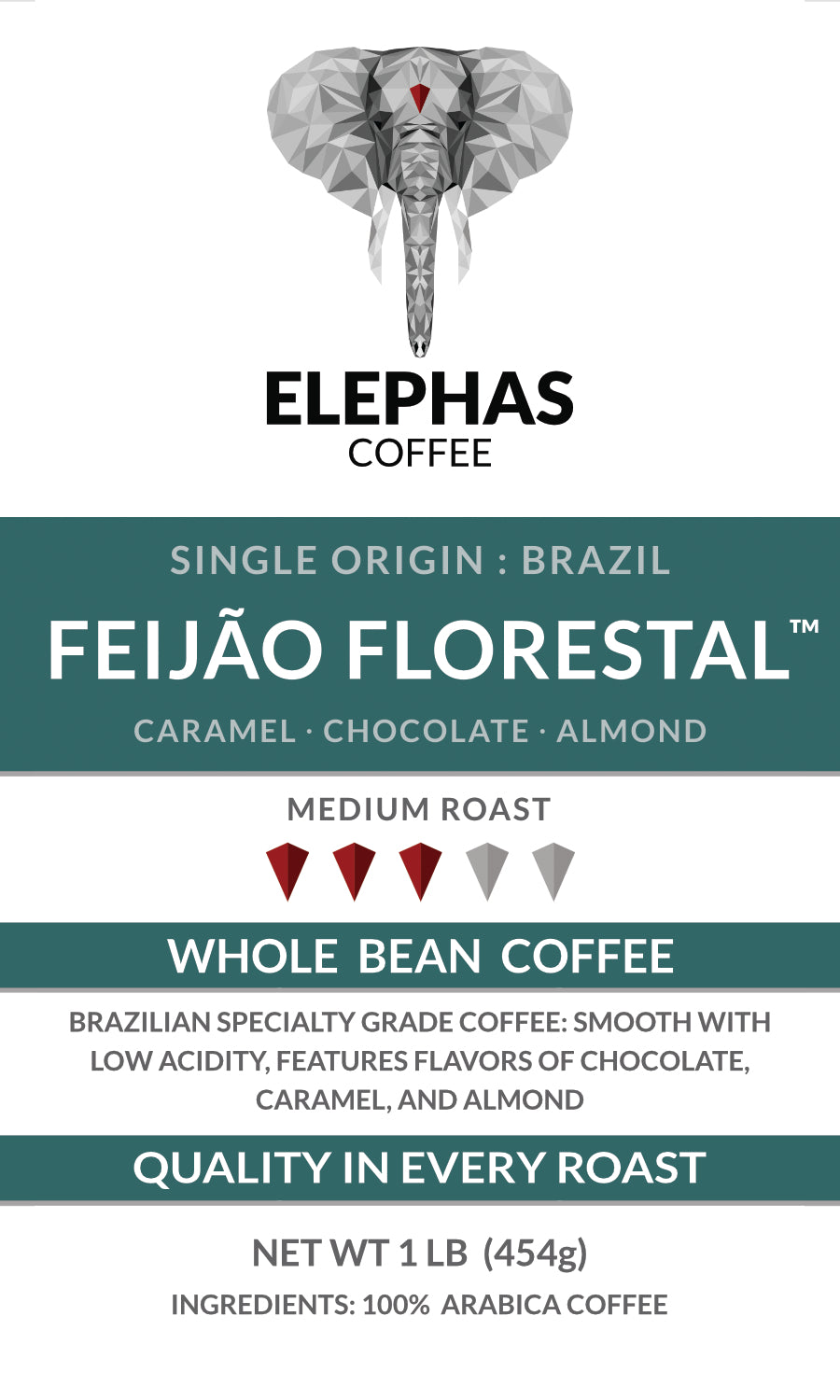 FEIJÃO FLORESTAL Brazil Single Origin Coffee