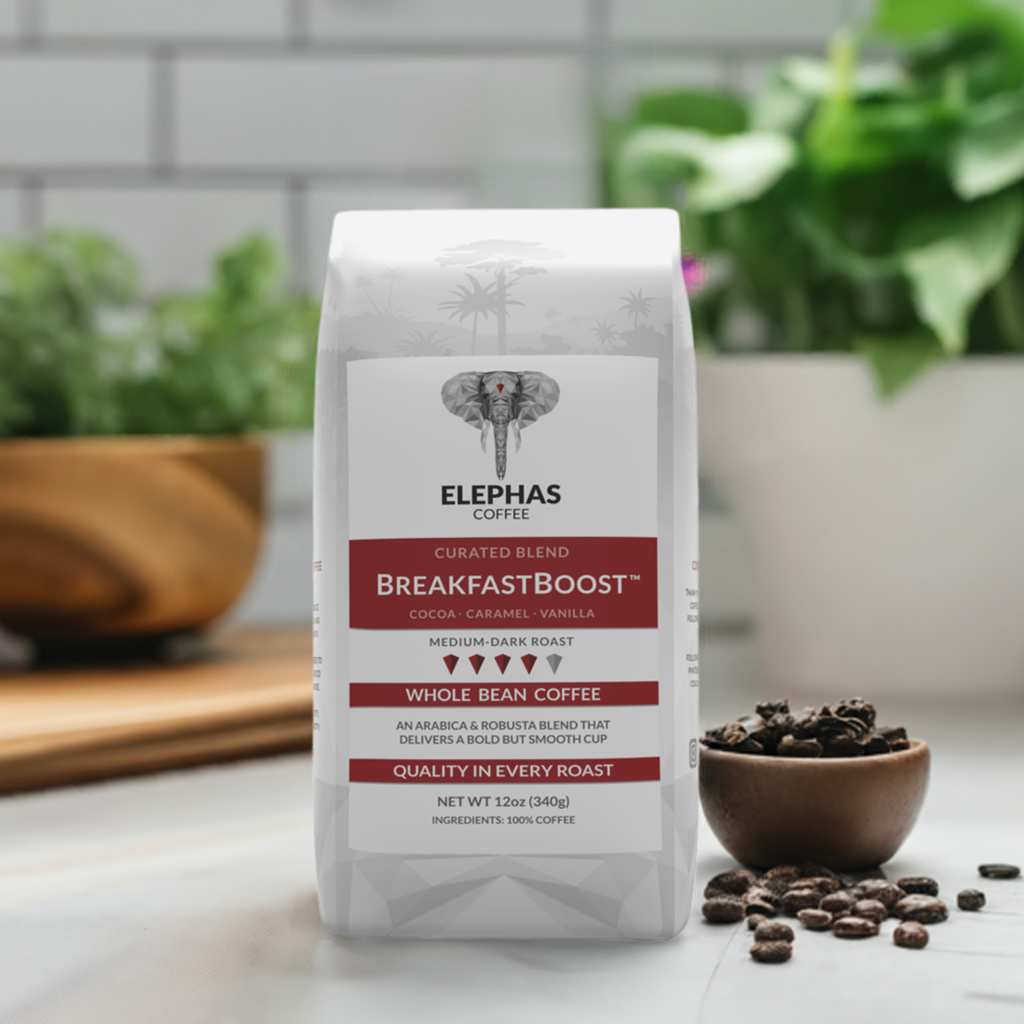 BreakfastBoost – Mélange de café sélectionné par Elephas Coffee