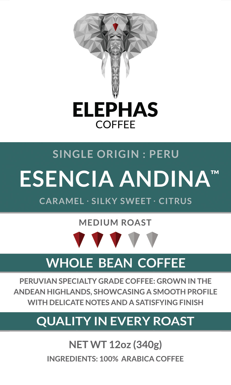 ESENCIA ANDINA Peru Single Origin Coffee - Subscriber Exclusive
