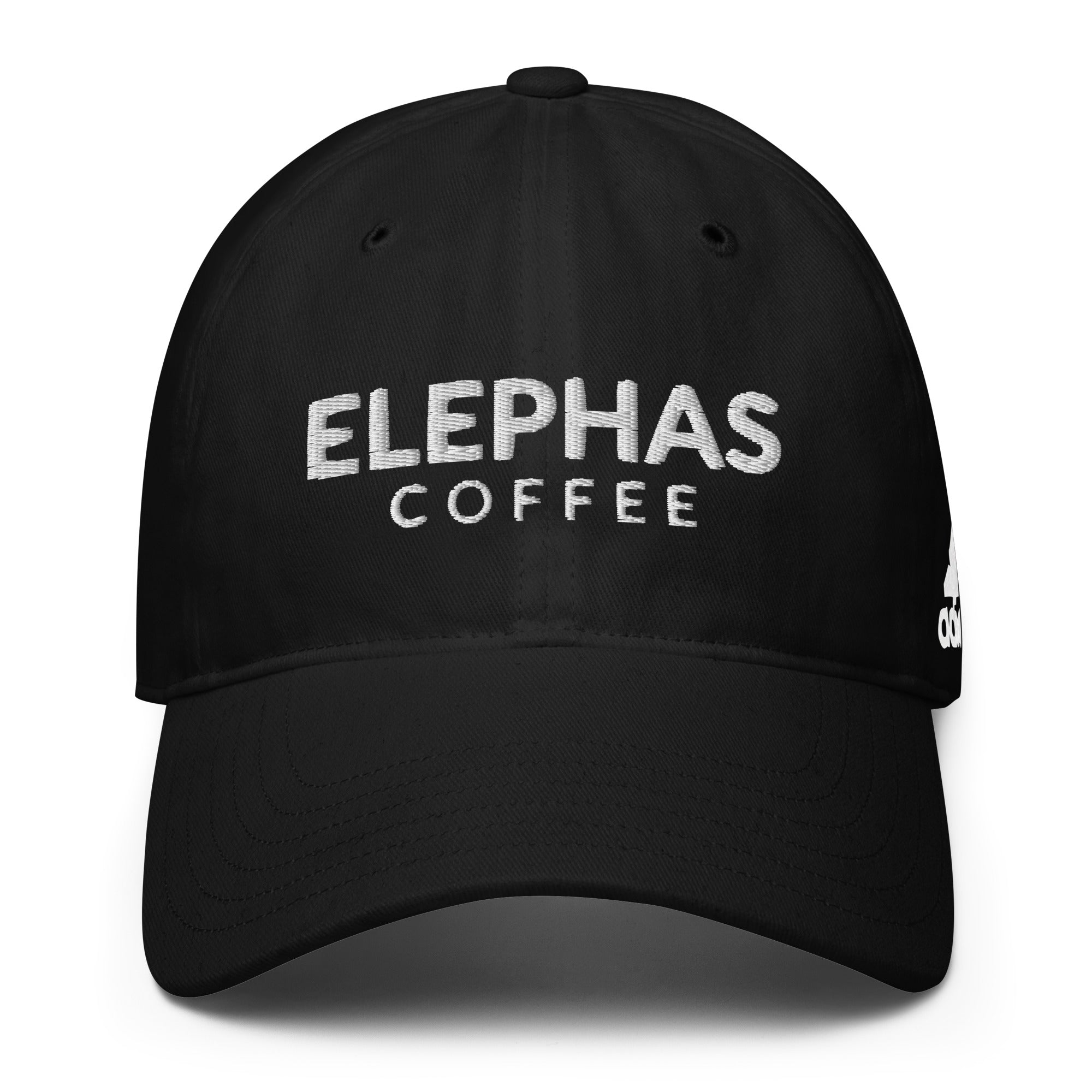 Elephas Coffee - All Caps - Adidas Performance Golf Cap - Black