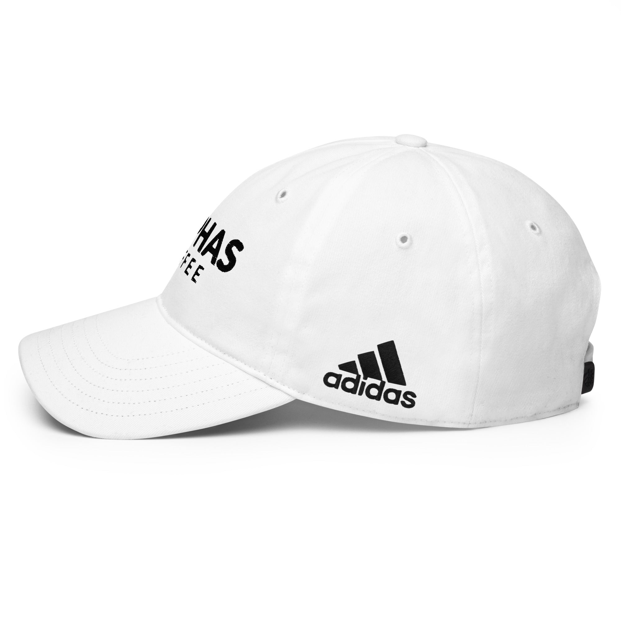 Elephas Coffee - All Caps - Adidas Performance Golf Cap - White