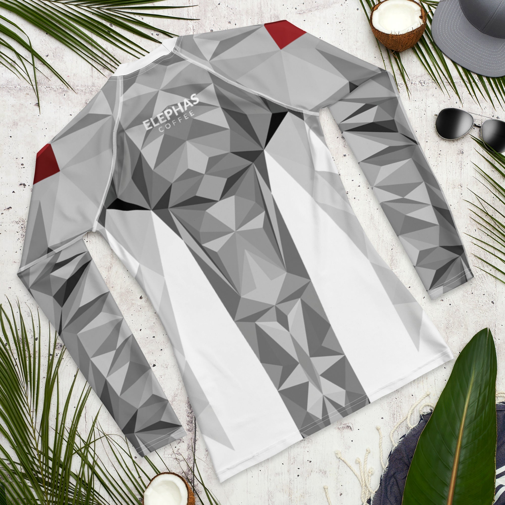 The Elephas - Rashguard à imprimé intégral pour homme