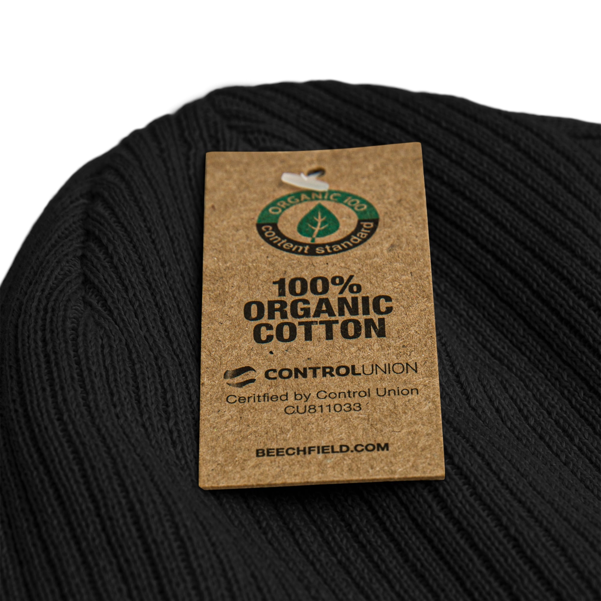 Elephas Coffee All Caps Organic Beanie - Black