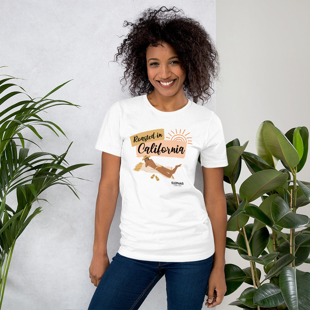 Café Elephas - Torréfié en Californie - T-shirt unisexe