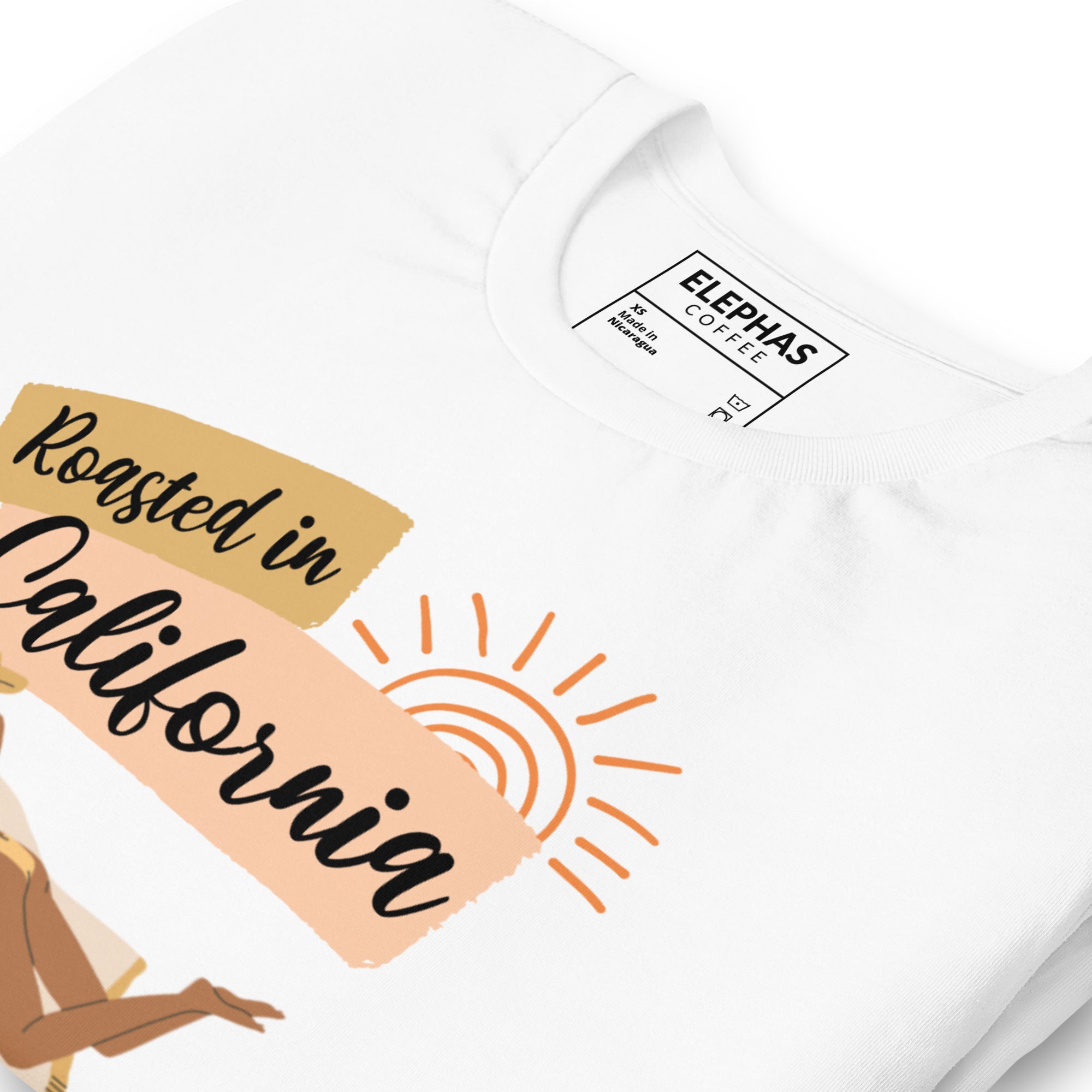 Café Elephas - Torréfié en Californie - T-shirt unisexe