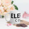Elephas Coffee - 11oz Ceramic Mug - Glossy White