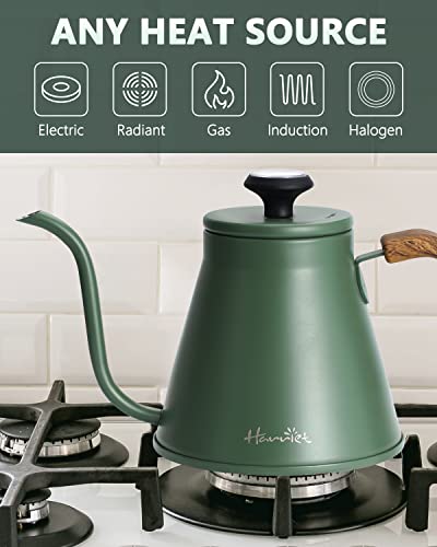 Harriet Gooseneck Kettle Pour Over Kettle with Built-in Thermometer